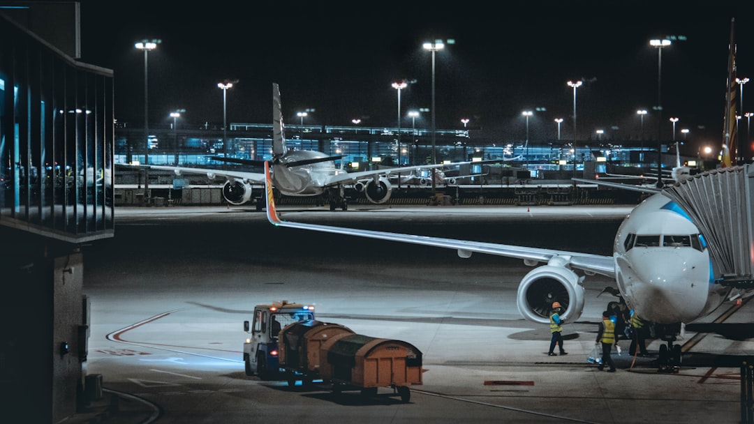 Luxury limousine for airport shuttle pick up and drop off